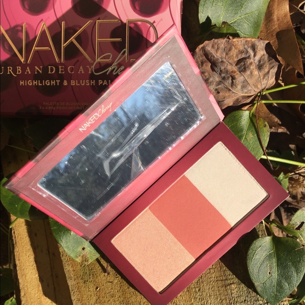 Urban Decay Cherry Highlighter and Blush palette!!